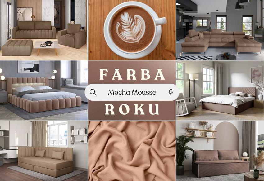 Farba roku 2025: Mocha Mousse