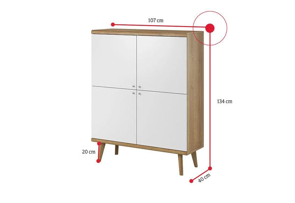 Komoda PORT PK107 - ROZMEROVKA - 2