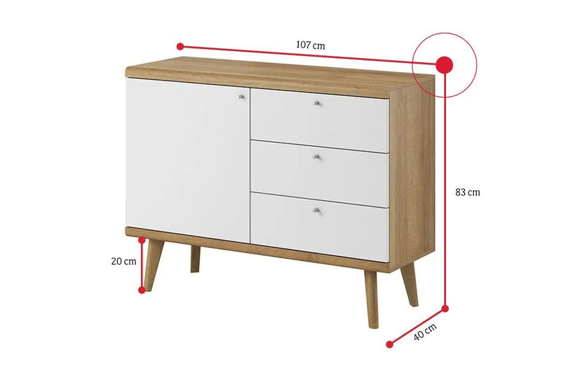 Komoda PORT PKSZ107 - ROZMEROVKA - 2