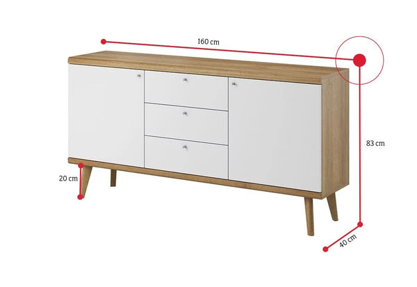 Komoda PORT PKSZ160 - ROZMEROVKA - 2