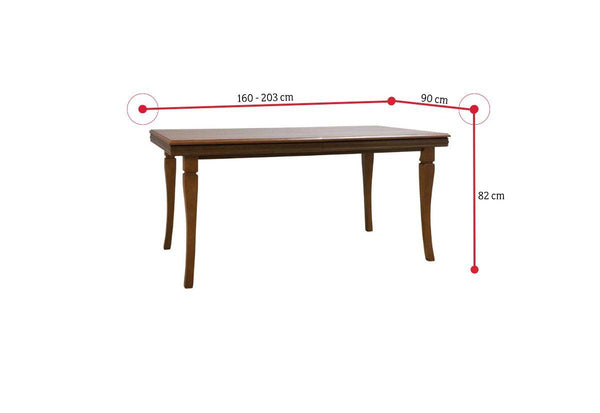 Jedálenský stôl NORA ST - ROZMEROVKA - 2