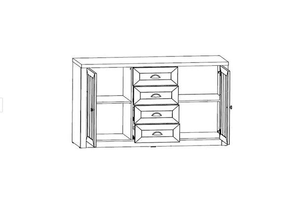 Komoda PRESS K4S - DETAIL - 1