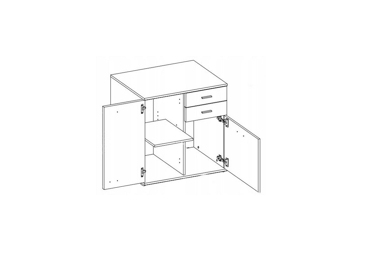Komoda JEFF 2 - DETAIL - 1