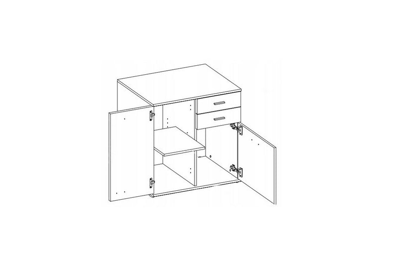 Komoda JEFF 2 - DETAIL - 1