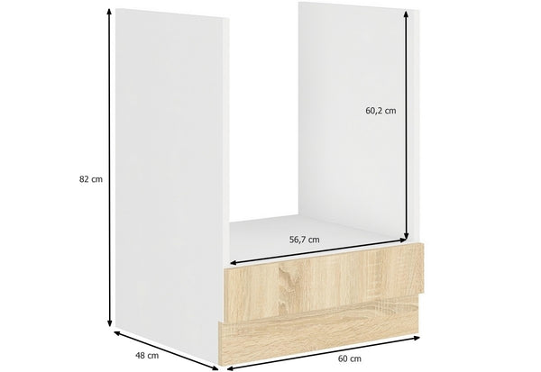 Kuchynská skrinka vstavaná AVRIL - ROZMEROVKA - 1