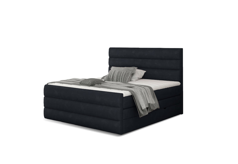 Čalúnená posteľ boxspring CARAMELLA + vrchný matrac - ARANZ - 3