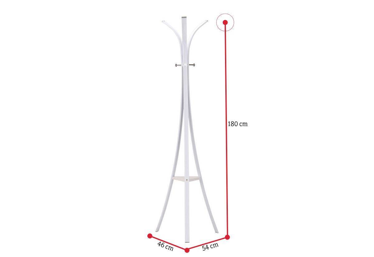 Stojanový vešiak LARNE - ROZMEROVKA - 1
