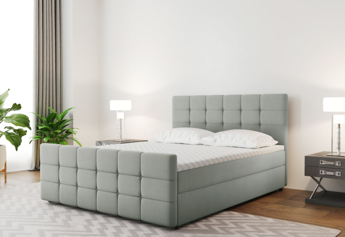 Čalúnená posteľ boxspring MARENA - ARANZ - 1