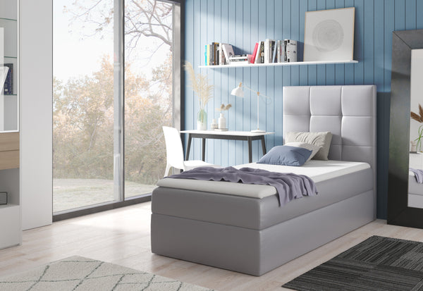 Čalúnená posteľ boxspring MANA 2 + topper - ARANZ - 1