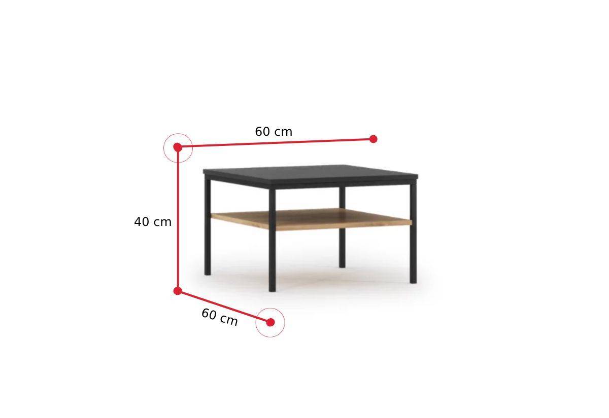 Konferenčný stolík LANZA - ROZMEROVKA - 2