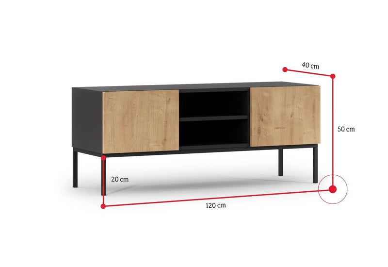 TV stolík LANZA 2 - ROZMEROVKA - 2