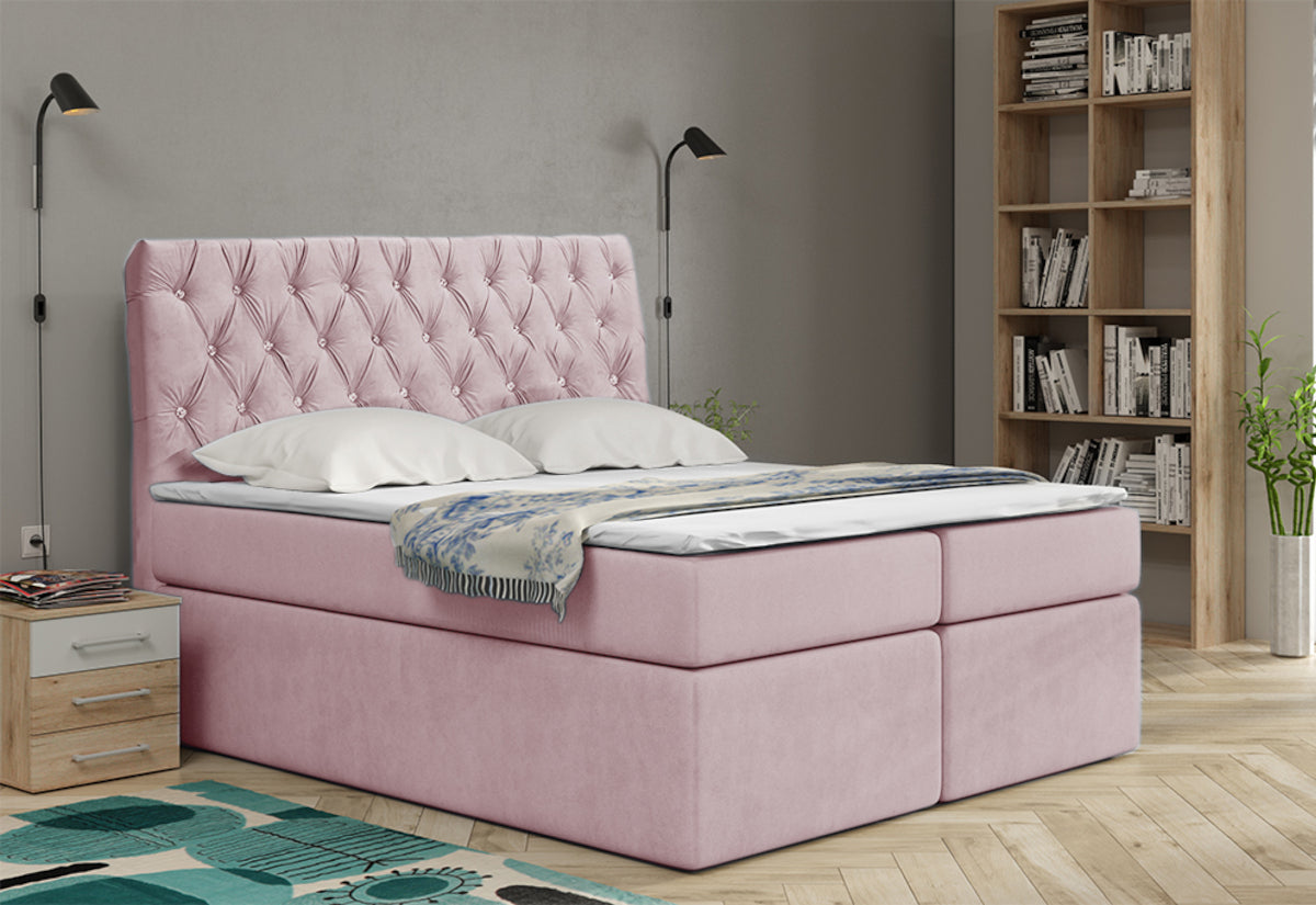 Čalúnená posteľ boxspring LUCA - ARANZ - 3