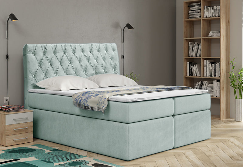 Čalúnená posteľ boxspring LUCA - ARANZ - 4