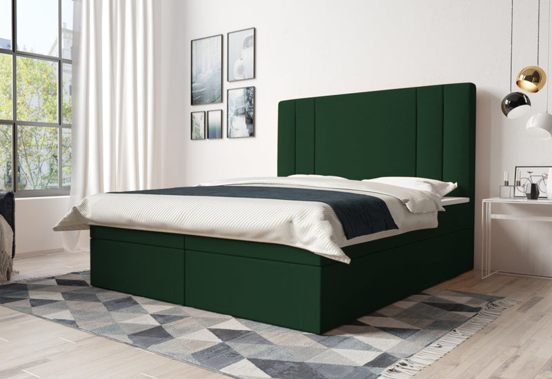 Čalúnená posteľ boxspring GIULIO - ARANZ - 5