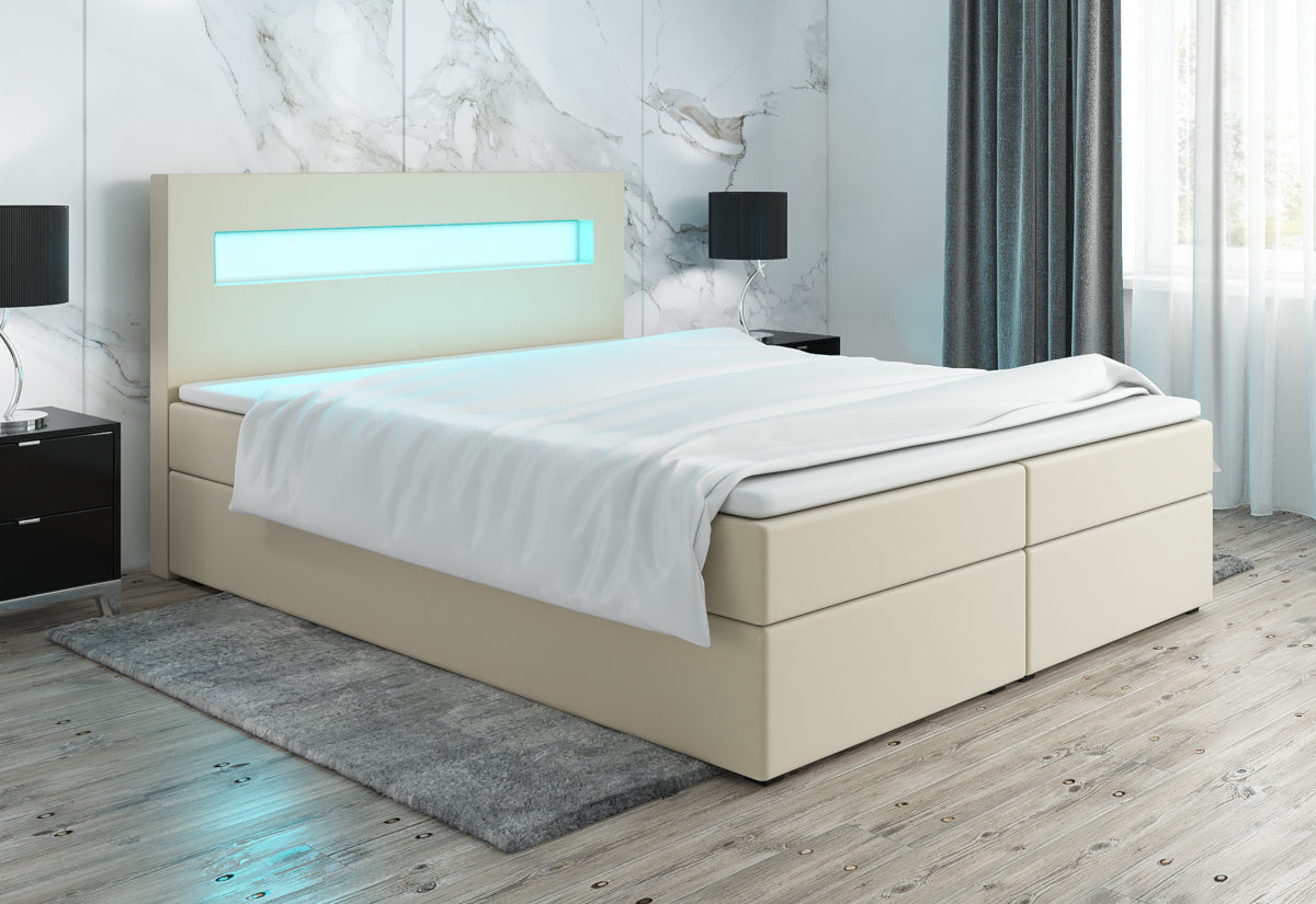 Čalúnená posteľ boxspring LIZA - ARANZ - 2