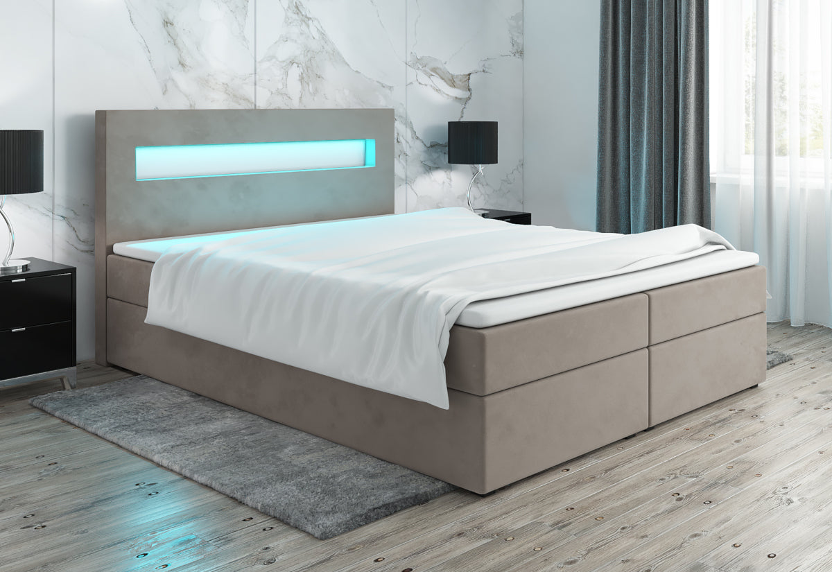 Čalúnená posteľ boxspring LIZA - ARANZ - 4