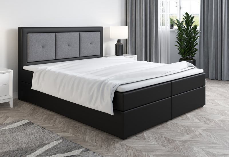 Čalúnená posteľ boxspring LENZA - ARANZ - 4