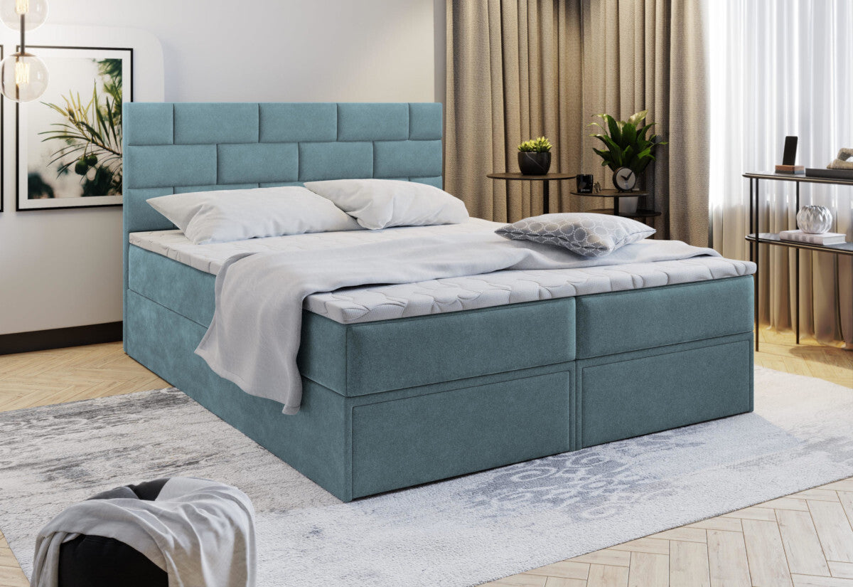 Čalúnená posteľ boxspring MARINOS - ARANZ - 1