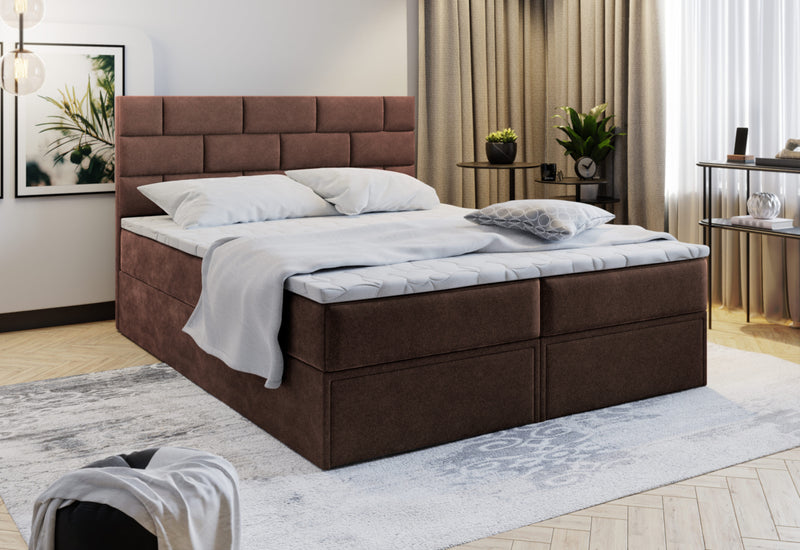 Čalúnená posteľ boxspring MARINOS - ARANZ - 5