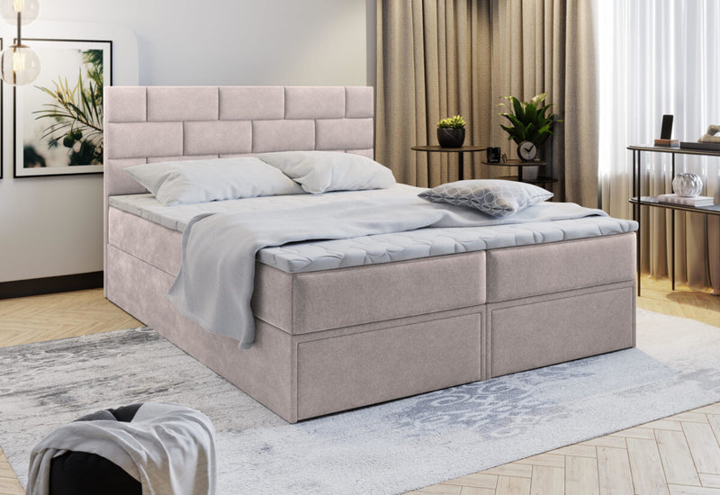 Čalúnená posteľ boxspring MARINOS - ARANZ - 6