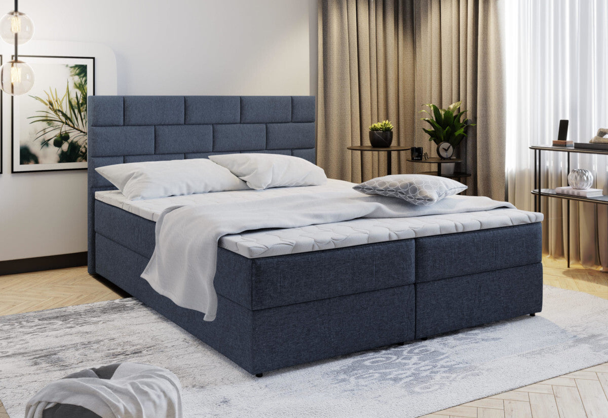 Čalúnená posteľ boxspring PERLA - ARANZ - 4