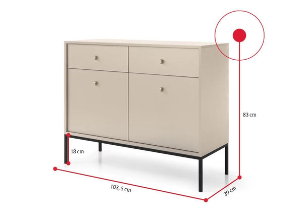 Komoda NANO - ROZMEROVKA - 2