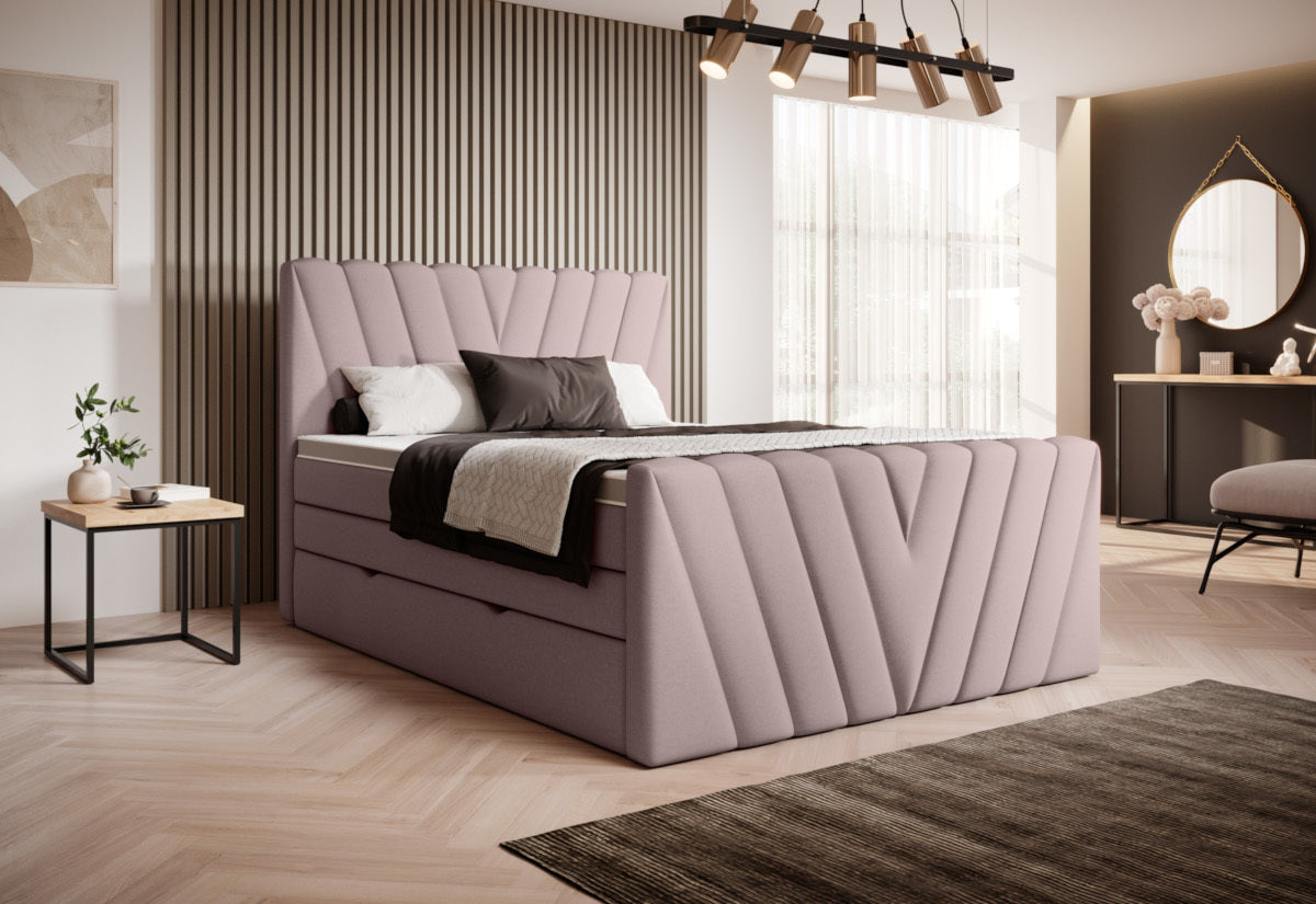 Čalúnená posteľ boxspring CANDY - ARANZ - 4