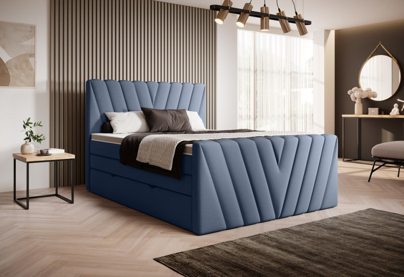 Čalúnená posteľ boxspring CANDY - ARANZ - 6