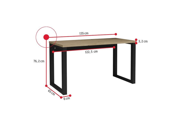 Písací stôl RAMO - ROZMEROVKA - 2