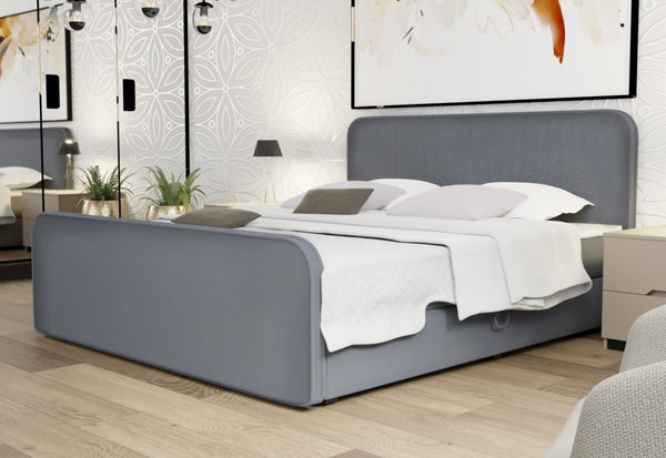 Čalúnená posteľ boxspring NIKO - ARANZ - 1