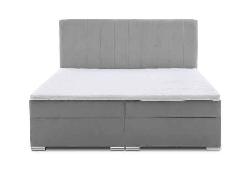 Čalúnená posteľ boxspring WILDE + vrchný matrac - ARANZ - 3