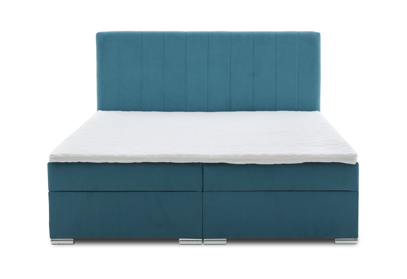 Čalúnená posteľ boxspring WILDE + vrchný matrac - ARANZ - 5