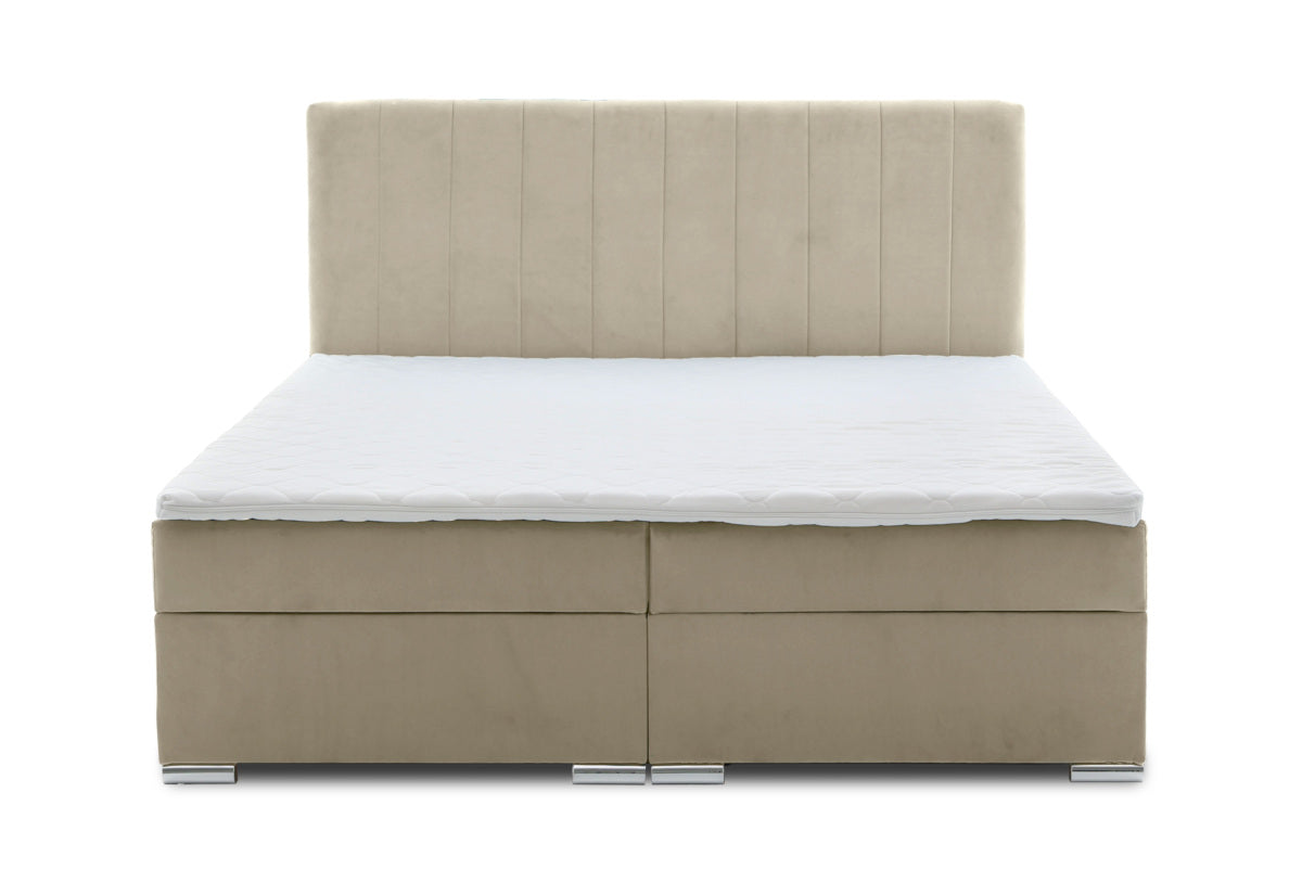 Čalúnená posteľ boxspring WILDE + vrchný matrac - ARANZ - 6