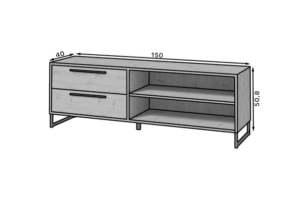 TV stolík CELINE - ROZMEROVKA - 1