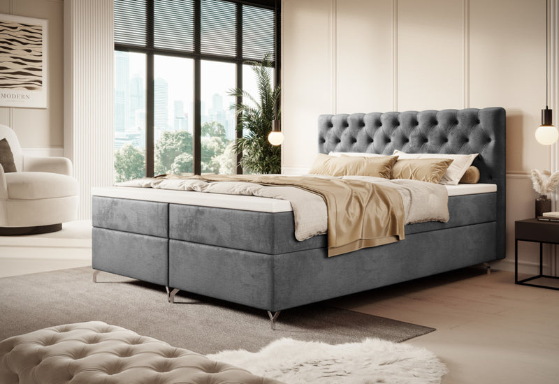 Čalúnená posteľ boxspring FESTER 2 - ARANZ - 5