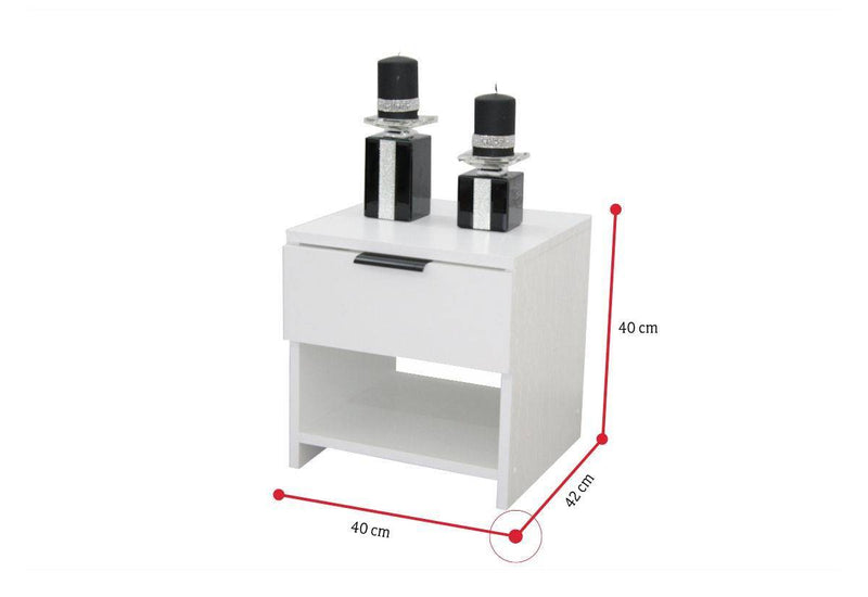 Nočný stolík LENDA - ROZMEROVKA - 1