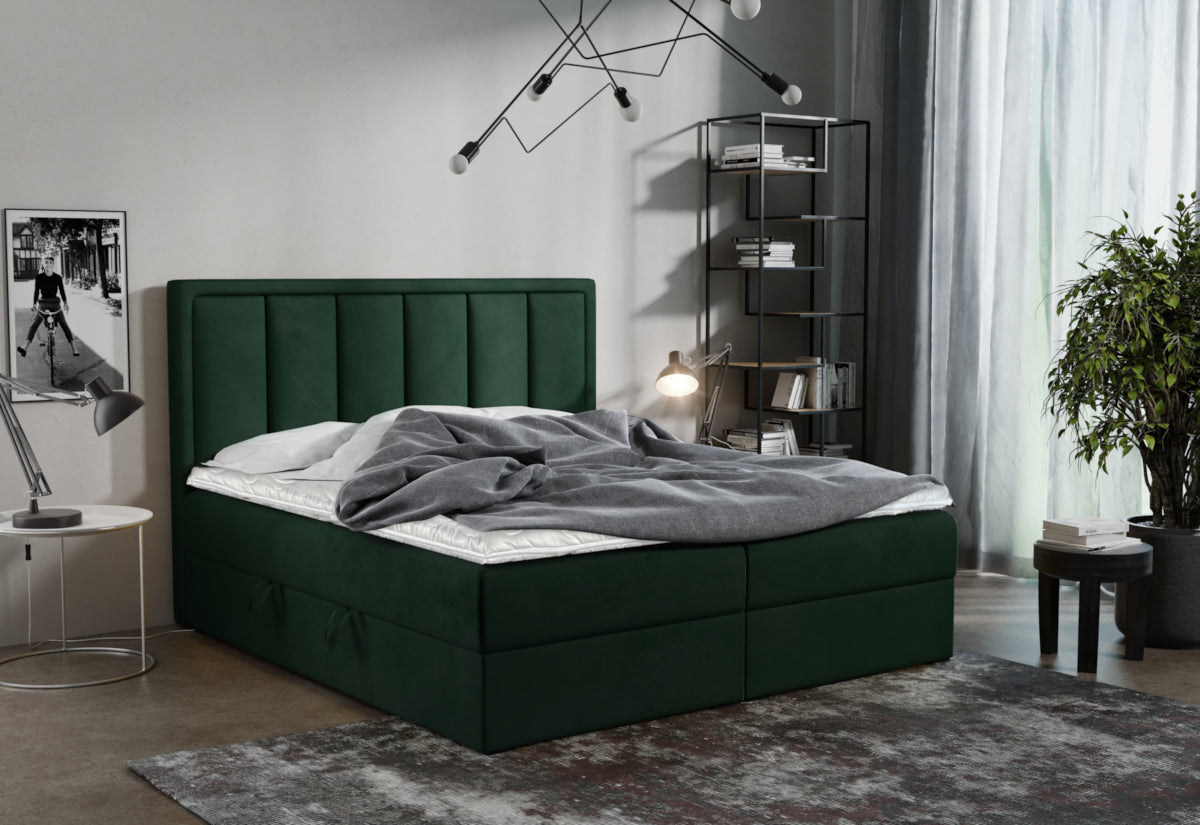 Čalúnená posteľ boxspring FRANIA - ARANZ - 5