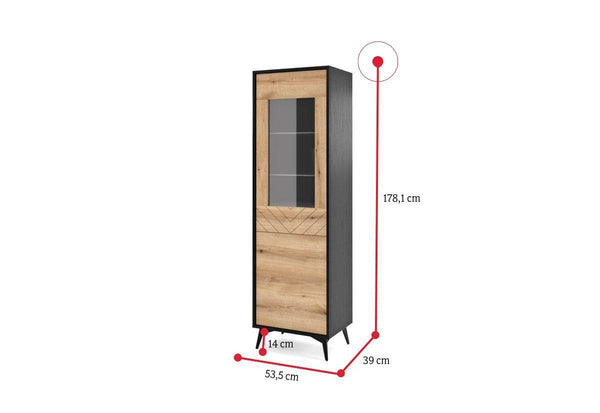 Vitrína LIMON W54 - ROZMEROVKA - 1