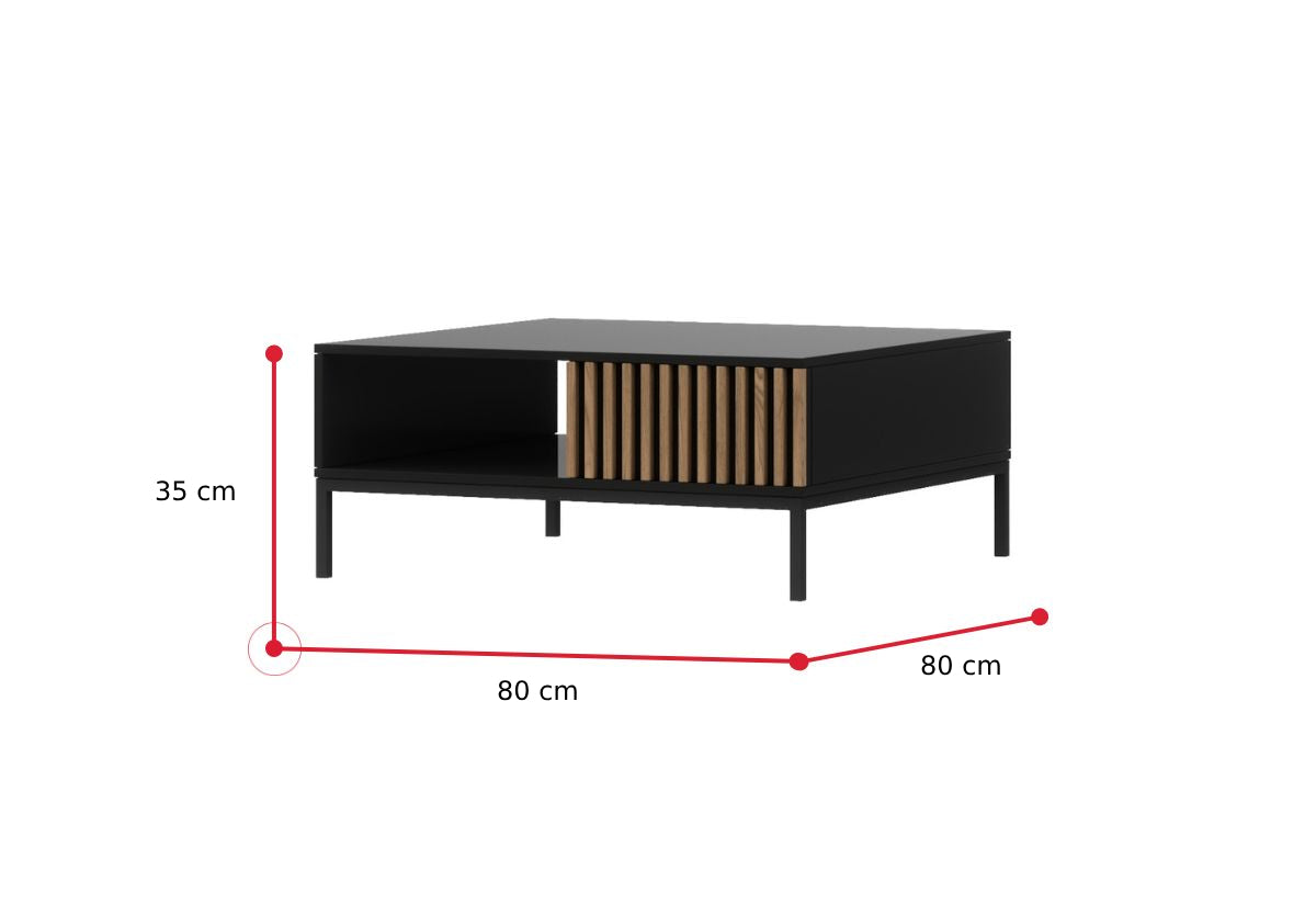 Konferenčný stolík RATINA - ROZMEROVKA - 1