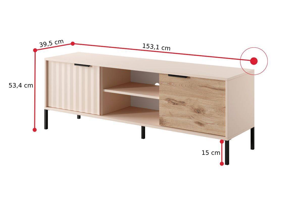 TV stolík RAME 2 - ROZMEROVKA - 1