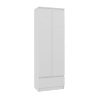 Regál TROGIR R60 2D1SZ, 60x180x35, biely -  - 0