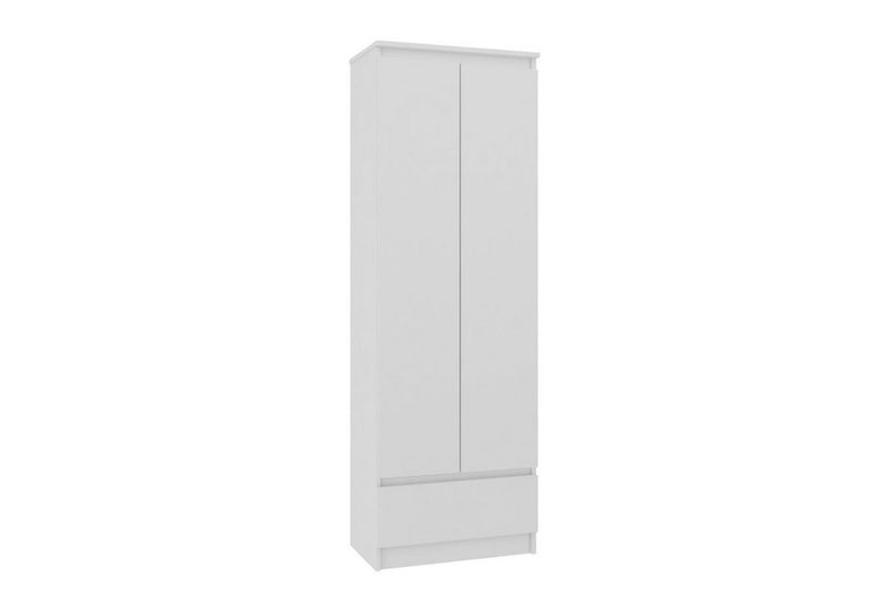 Regál TROGIR R60 2D1SZ, 60x180x35, biely -  - 0