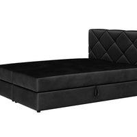 Čalúnená posteľ boxspring SCARLETT, 140x200, itaka 15 -  - 0