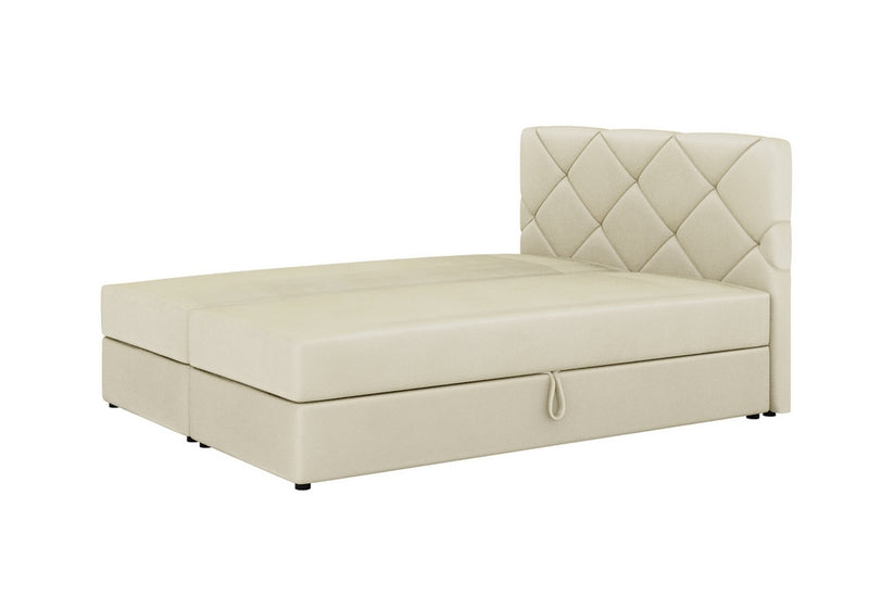 Čalúnená posteľ boxspring SCARLETT, 140x200, itaka 16 -  - 0