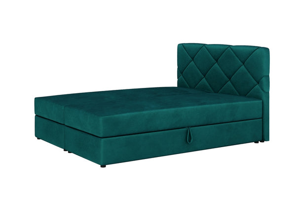 Čalúnená posteľ boxspring SCARLETT, 160x200, itaka 39 -  - 0