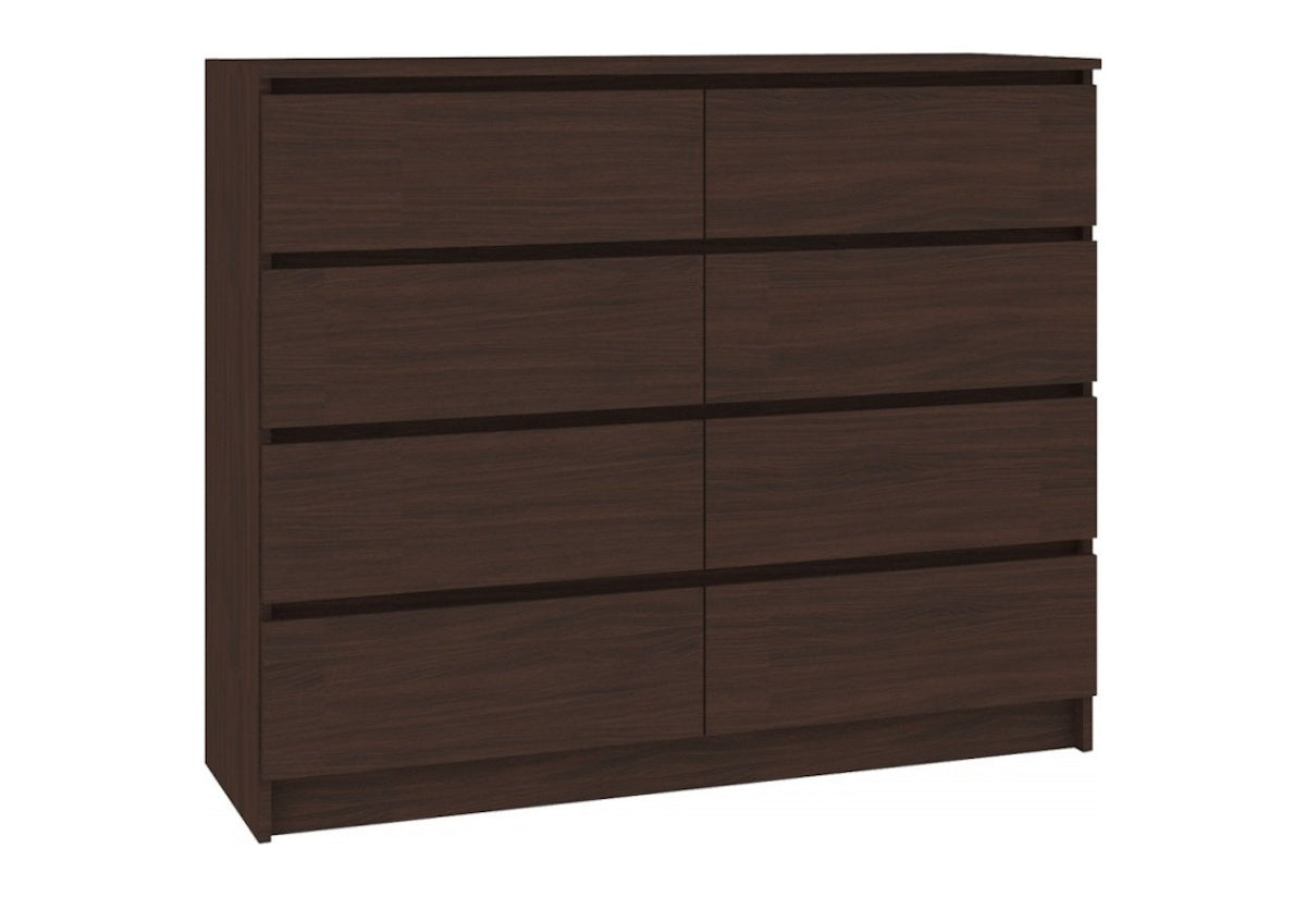 Komoda ARMARIA K140 8SZ, 138x99x40, wenge -  - 0