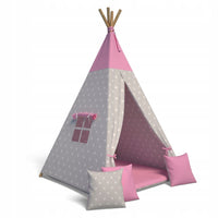 Detský stan TEEPEE, 105x140x105, ružová -  - 0