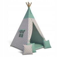 Detský stan TEEPEE, 105x140x105, zelená -  - 0