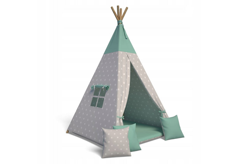 Detský stan TEEPEE, 105x140x105, zelená -  - 0