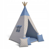 Detský stan TEEPEE, 105x140x105, modrá -  - 0